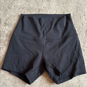 Lululemon black biker shorts